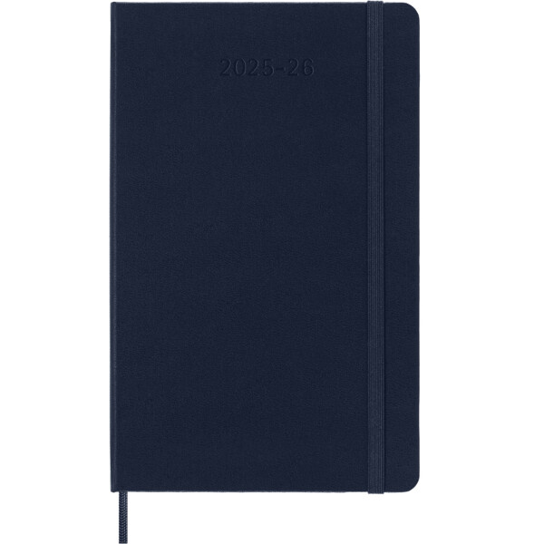 MOLESKINE Buchkalender 2025 2026, 18 Monate, XL, schwarz