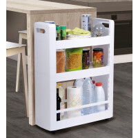 EDA Beistellwagen MOBILO DESSERTE, 3 Böden, PP,...