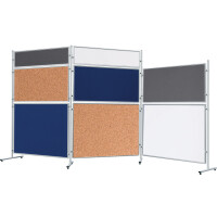 FRANKEN Stellwand-Säule mit Standardfuß,...