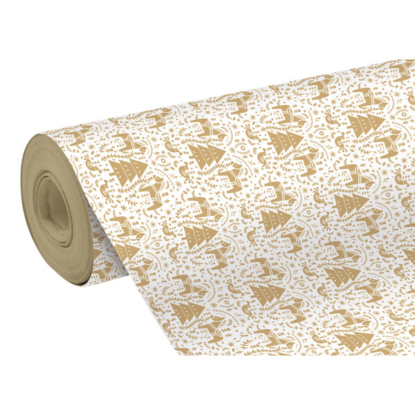 Clairefontaine Weihnachts-Geschenkpapier "Dreiecke"