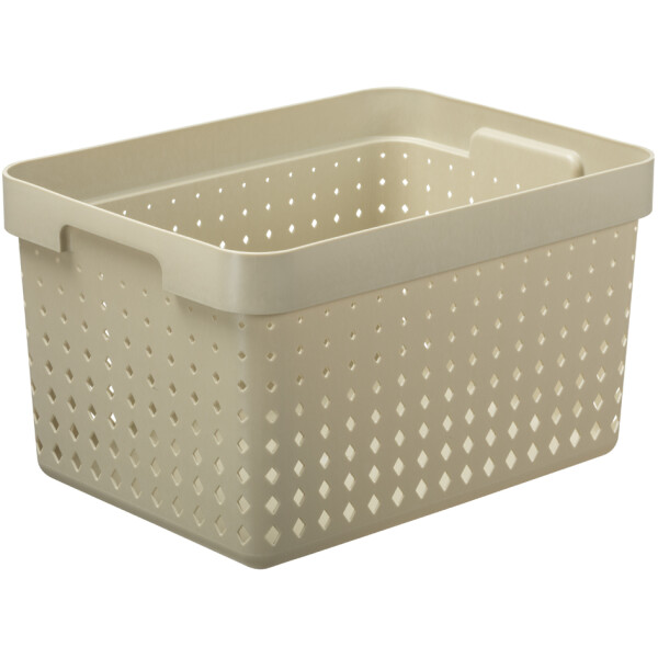 NHG Aufbewahrungskorb SEOUL BASKET L, PP, weiß