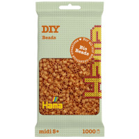 Hama Bügelperlen Bio midi, schwarz, im Beutel