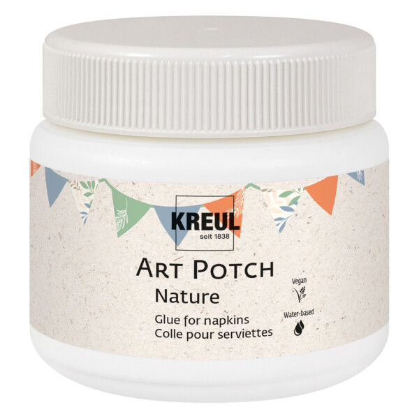 KREUL Servietten-Lack & Leim ART POTCH Nature, 150 ml