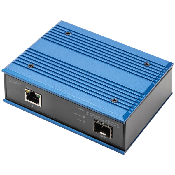 DIGITUS Industrial Gigabit Ethernet Medienkonverter