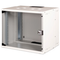 DIGITUS 19" Wandgehäuse SOHO PRO, (B)540 x (T)400 mm, 9HE