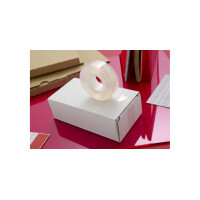 Scotch Klebefilm Crystal Clear 600, 19 mm x 33 m, 12+2