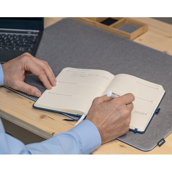 sigel Buchkalender Conceptum 2025 2026, ca. DIN A5, schwarz