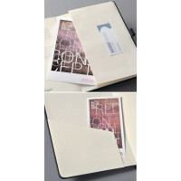 sigel Buchkalender Conceptum 2025 2026, ca. DIN A5, schwarz