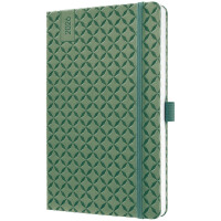 sigel Buchkalender Jolie Flair 2026, Kunstleder, A5,perlmutt