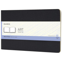 MOLESKINE Skizzenalbum, quadratisch, 120g qm, Karton,schwarz