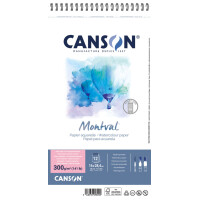 CANSON Aquarellblock "Montval", 240 x 320 mm, 300 g qm