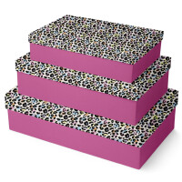 Clairefontaine Geschenkboxen-Set "Leopard",...