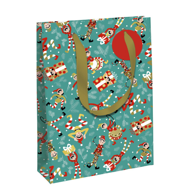 Clairefontaine Weihnachts-Geschenktüte "Lutins", klein