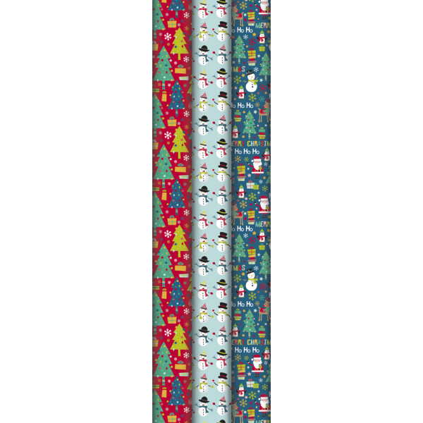 Clairefontaine Weihnachts-Geschenkpapier "Alliance Kinder"
