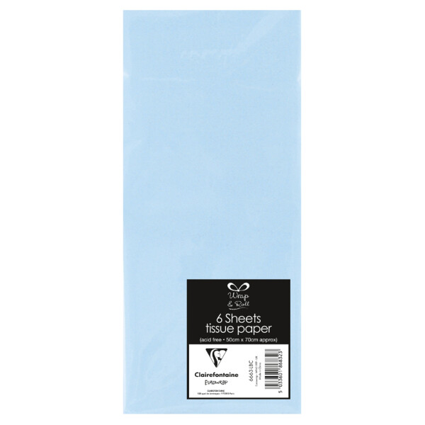 Clairefontaine Seidenpapier, (B)500 x (H)700 mm, gelb