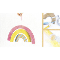 folia BIO Glitter Mix RAINBOW "M"