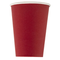 PROnappe Papp-Trinkbecher, rot, 0,2 l