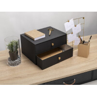 EXACOMPTA Schubladenbox Office by Me, 2 Schübe, schwarz