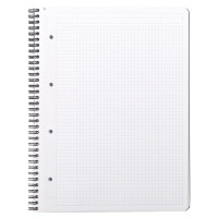 RHODIA Collegeblock GREENBOOK, DIN A4+, kariert, schwarz