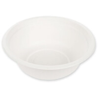 NATURE Star Zuckerrohr-Schale, rund, 500 ml, weiß