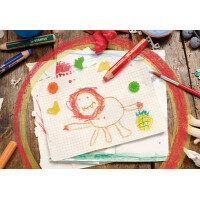 STABILO Multitalentstift woody 3 in 1, rund, cyanblau