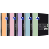 Oxford Studium Collegeblock NOTEBOOK Pastell, A4+, kariert