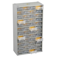 allit Kleinteilemagazin VarioPlus Metall 73, 48 Fächer