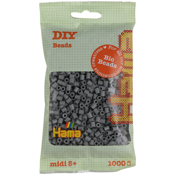 Hama Bügelperlen Bio midi, beige, im Beutel