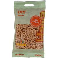 Hama Bügelperlen Bio midi, beige, im Beutel