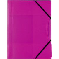 folia Eckspannermappe NEON, PP, DIN A4, farbig sortiert