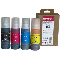Kores Multi-Pack Tintenflasche G1642KIT ersetzt EPSON 102
