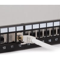 LogiLink Keystone Verbinder Kat.6A, Klasse EA, geschirmt