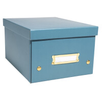 EXACOMPTA Ablagebox Neo Deco, DIN A5+, blaugrün