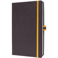 sigel Notizbuch Linescape, DIN A5 hoch, liniert, dunkelgrau