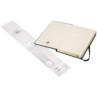 MOLESKINE Skizzenbuch, XL, 165g qm, Hardcover, schwarz