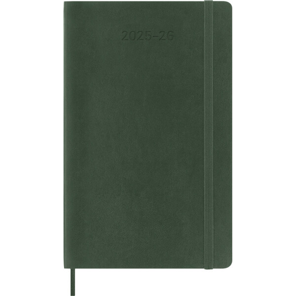 MOLESKINE Buchkalender 2025 2026, 18 Monate, L A5, blau