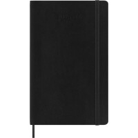 MOLESKINE Buchkalender 2025 2026, 18 Monate, L A5, blau