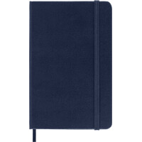 MOLESKINE Notizbuch, P A6, blanko, Hardcover, blau