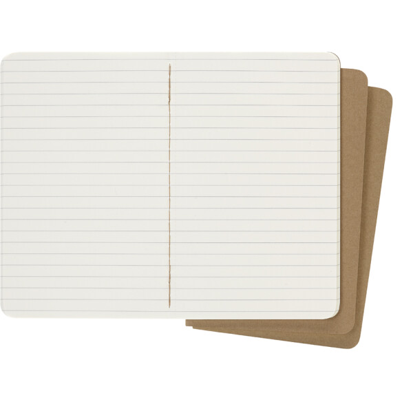MOLESKINE Notizheft Cahier, L A5, liniert, Karton, schwarz