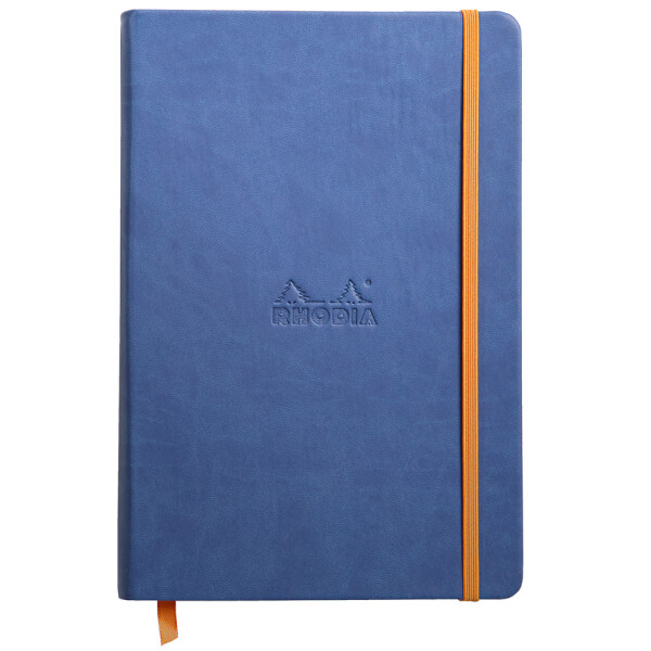 RHODIA Notizbuch RHODIARAMA, DIN A5, liniert, saphirblau