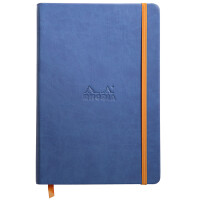 RHODIA Notizbuch RHODIARAMA, DIN A5, liniert, saphirblau