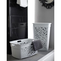 EDA Wäschebox ALMERIA, mit Deckel, 60 Liter, PP,...
