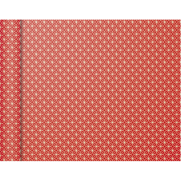 Clairefontaine Geschenkpapier "Tiny Rolls Quadrate rot"