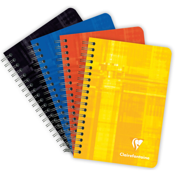 Clairefontaine Spiralheft, 75 x 120 mm, blanko