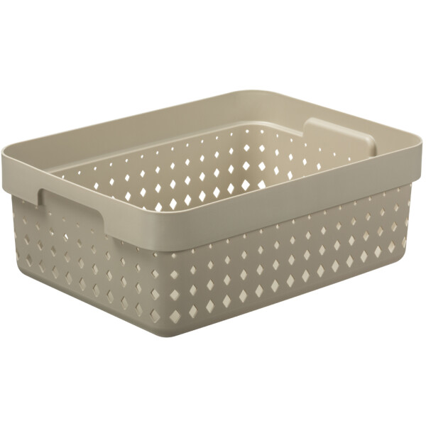 NHG Aufbewahrungskorb SEOUL BASKET M, PP, weiß