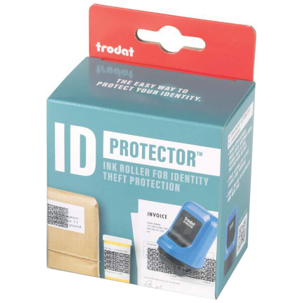 trodat Datenschutz-Rollstempel ID Protector, blau