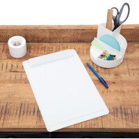 MAUL Klemmbrett MAULgo uni Recycling, DIN A4, weiß