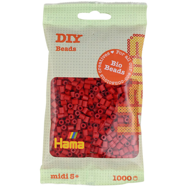 Hama Bügelperlen Bio midi, nougat, im Beutel