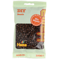 Hama Bügelperlen Bio midi, nougat, im Beutel