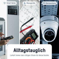 ANSMANN Lithium-Thionylchlorid Batterie ER17500 A, 3,6 V